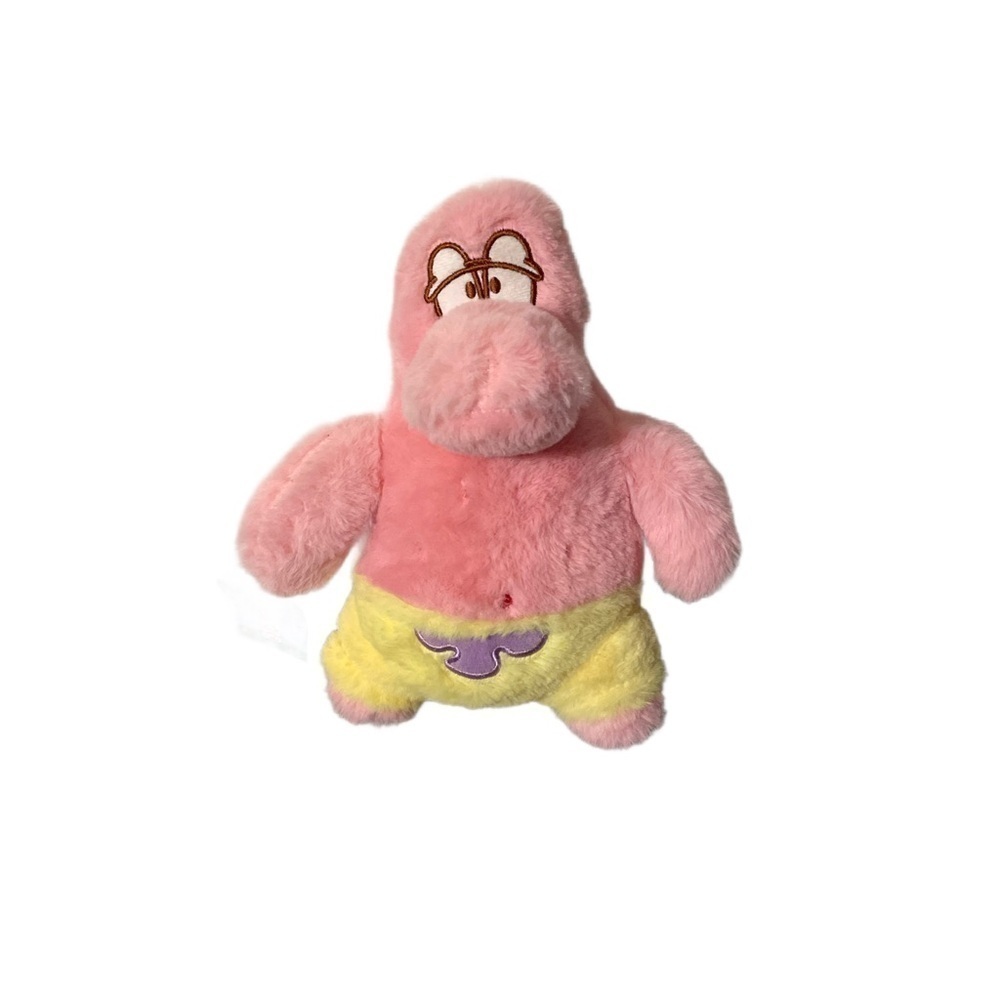 Anime Spongebob Squarepants Patrick Star Pink and Yellow Plush Toy